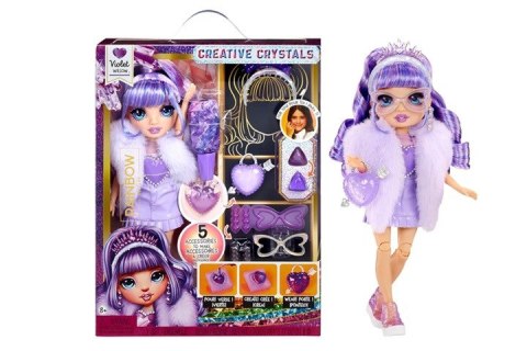 Lalka MGA Rainbow High Crystal Fashion Violet 121404 Lalka MGA Rainbow High Crystal Fashion Violet 121404