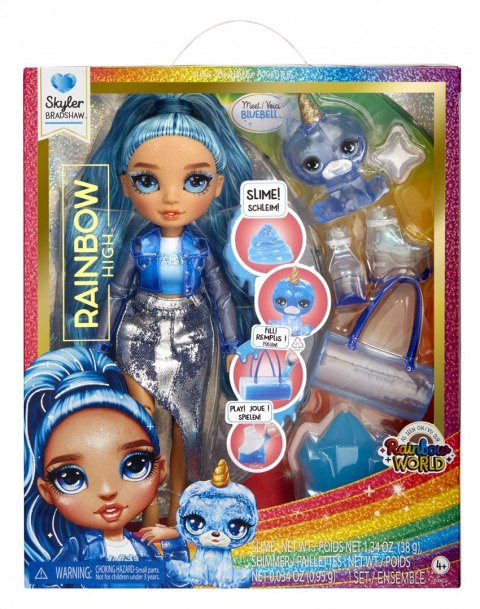 Lalka modowa Rainbow High Classic Rainbow - Skyler (blue) Lalka modowa Rainbow High Classic Rainbow - Skyler (blue)