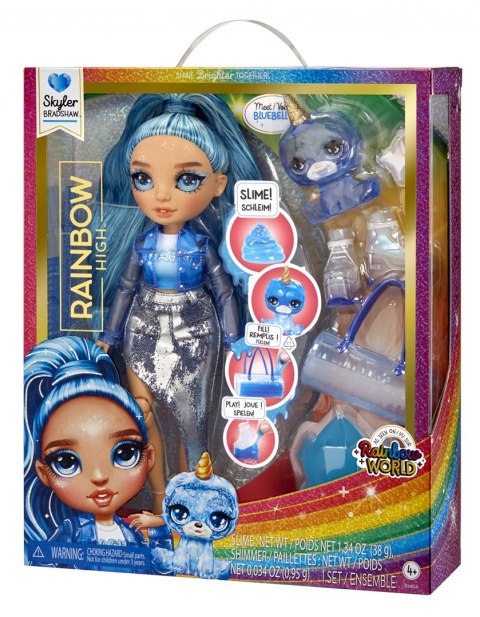 Lalka modowa Rainbow High Classic Rainbow - Skyler (blue) Lalka modowa Rainbow High Classic Rainbow - Skyler (blue)