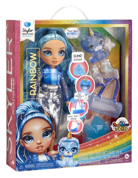 Lalka modowa Rainbow High Classic Rainbow - Skyler (blue) Lalka modowa Rainbow High Classic Rainbow - Skyler (blue)