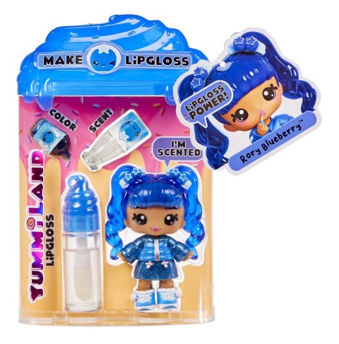 MGA Entertainment Yummiland Lipgloss Doll- Rory Blueberry MGA Entertainment Yummiland Lipgloss Doll- Rory Blueberry