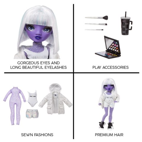 MGA Lalka SHADOW HIGH FASHION DOLL DIA MANTE (PURPLE) 583066 MGA Lalka SHADOW HIGH FASHION DOLL DIA MANTE (PURPLE) 583066