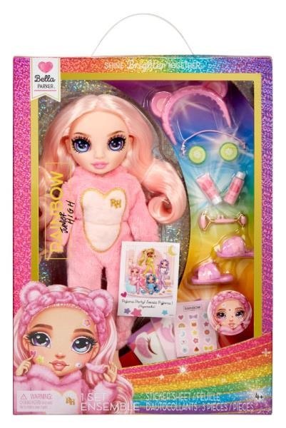 Rainbow High Junior High PJ Party Fashion Doll- Bella (Pink) Rainbow High Junior High PJ Party Fashion Doll- Bella (Pink)