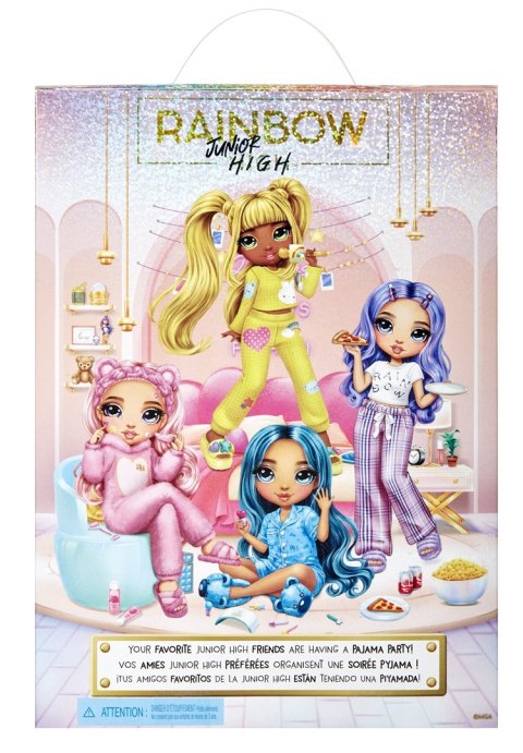 Rainbow High Junior High PJ Party Fashion Doll- Skyler (Blue) Rainbow High Junior High PJ Party Fashion Doll- Skyler (Blue)