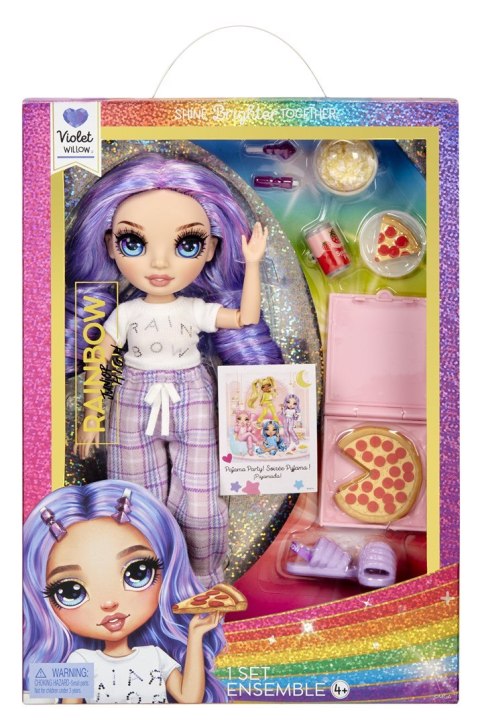 Rainbow High Junior High PJ Party Fashion Doll- Violet (Purple) Rainbow High Junior High PJ Party Fashion Doll- Violet (Purple)