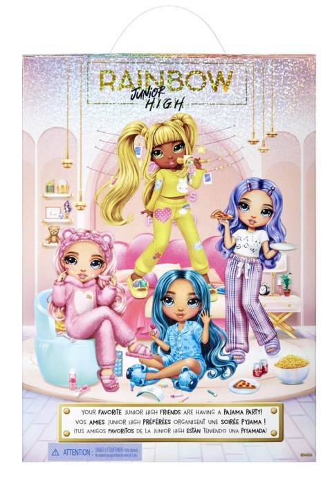 Rainbow High Junior High PJ Party Fashion Doll- Violet (Purple) Rainbow High Junior High PJ Party Fashion Doll- Violet (Purple)