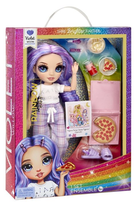 Rainbow High Junior High PJ Party Fashion Doll- Violet (Purple) Rainbow High Junior High PJ Party Fashion Doll- Violet (Purple)