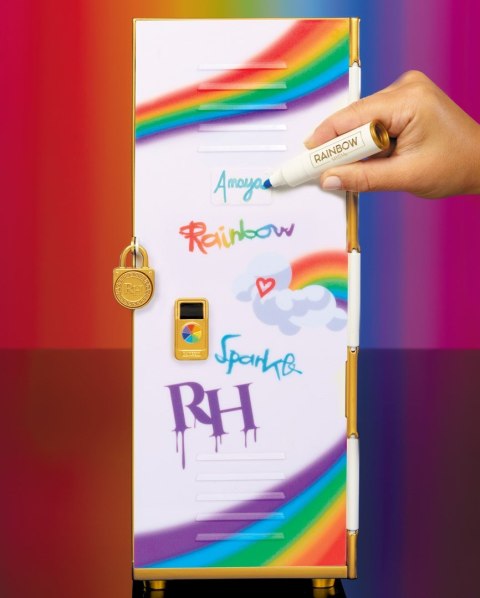 Rainbow High Locker Playset Szafa dla lalek Rainbow High Locker Playset Szafa dla lalek
