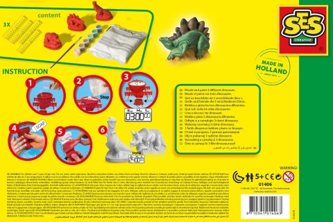 SES Creative Children's Dinosaurs Casting and Painting Set SES Creative Children's Dinosaurs Casting and Painting Set