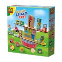 SES Creative Wooden balance boat Gra na równowagę