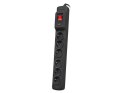 Armac M6/25/CZ rozdzielacz zasilania PDU 6 x gniazdo sieciowe Czarny