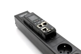 Digitus DN-IP-V-2-18E rozdzielacz zasilania PDU 18 x gniazdo sieciowe 0U Czarny