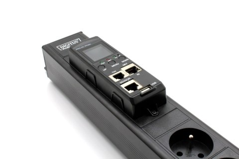 Digitus DN-IP-V-2-18E rozdzielacz zasilania PDU 18 x gniazdo sieciowe 0U Czarny
