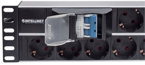 Intellinet 714051 rozdzielacz zasilania PDU 15 x gniazdo sieciowe 2U Aluminium, Czarny Intellinet 714051 rozdzielacz zasilania PDU 15 x gniazdo sieciowe 2U Aluminium, Czarny