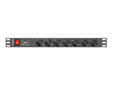LANBERG LISTWA ZAS. RACK PDU (1U,16A,7X SHUKO,2M)
