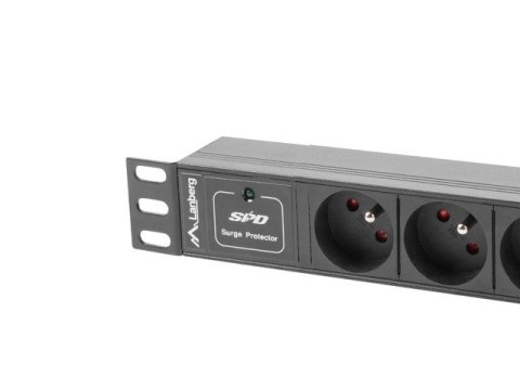LANBERG LISTWA ZASILAJĄCA RACK 10" (1U, 10A, 3X SHUKO) LANBERG LISTWA ZASILAJĄCA RACK 10" (1U, 10A, 3X SHUKO)