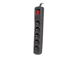 LISTWA ZASILAJĄCA NATEC BERCY 400 3M 5X 230V PL CZARNA