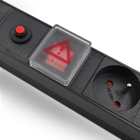 Listwa Qoltec 53996 (kolor czarny) Listwa Qoltec 53996 (kolor czarny)