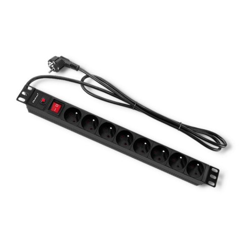 Listwa Qoltec 53996 (kolor czarny) Listwa Qoltec 53996 (kolor czarny)