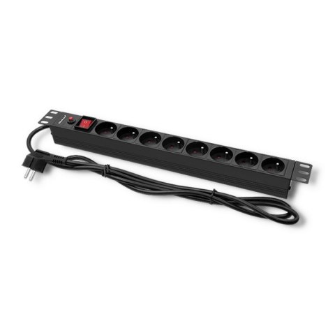 Listwa Qoltec 53996 (kolor czarny) Listwa Qoltec 53996 (kolor czarny)