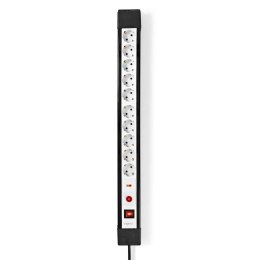Listwa przeciwprzepięciowa Nedis 10 gniazd kabel 3m