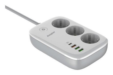 Listwa zasilająca Energizer z WiFi 3 gniazda EPB2500W02EU Listwa zasilająca Energizer z WiFi 3 gniazda EPB2500W02EU