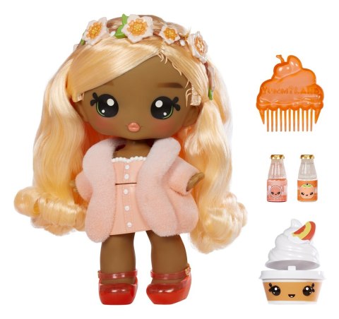MGA Entertainment Yummiland Large Doll + Lipgloss Pet- Piper Peach MGA Entertainment Yummiland Large Doll + Lipgloss Pet- Piper Peach