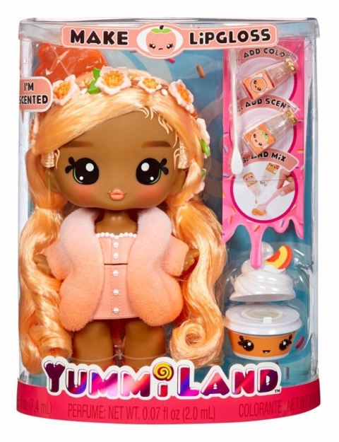 MGA Entertainment Yummiland Large Doll + Lipgloss Pet- Piper Peach MGA Entertainment Yummiland Large Doll + Lipgloss Pet- Piper Peach