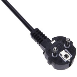 Rozdzielacz zasilania PDU 9 x gniazdo sieciowe 1U Czarny, Czerwony