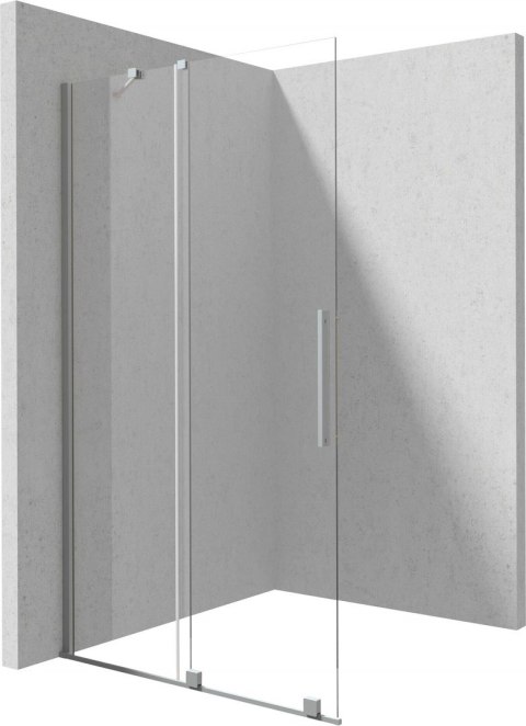 Ścianka prysznicowa walk-in 100 cm - przesuwna Ścianka prysznicowa walk-in 100 cm - przesuwna