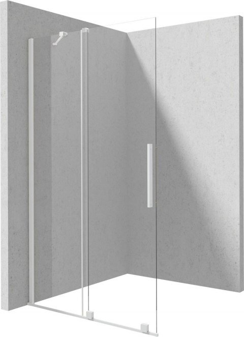 Ścianka prysznicowa walk-in 140 cm - przesuwna