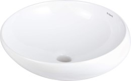 Umywalka ceramiczna nablatowa asymetryczna