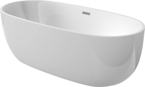 Wanna akrylowa wolnostojąca owalna - 150 cm Wanna akrylowa wolnostojąca owalna - 150 cm