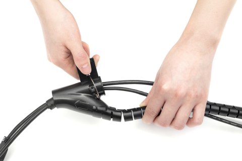 Digitus Elastyczny spiralny przewód kablowy z narzędziem do wciągania, 5 m