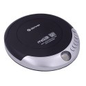 Discman z funkcją automatycznego wznawiania i anti-shock czarno-srebrny