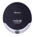 Discman z funkcją automatycznego wznawiania i anti-shock czarno-srebrny