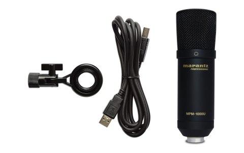 Marantz Professional MPM1000U - Mikrofon pojemnościowy USB Marantz Professional MPM1000U - Mikrofon pojemnościowy USB