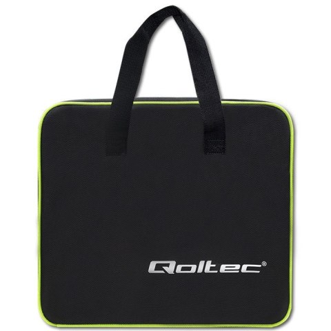 Qoltec 52476 Mobilna ładowarka do samochodu elektrycznego EV z regulacją 2w1 Typ2 | 3.5kW | 230V | Wi-fi | LCD | Przenośna | Wal Qoltec 52476 Mobilna ładowarka do samochodu elektrycznego EV z regulacją 2w1 Typ2 | 3.5kW | 230V | Wi-fi | LCD | Przenośna | Wal