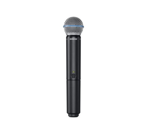 Shure BLX24E/B58-H8E - bezprzewodowy system wokalny z mikrofonem Beta 58A Shure BLX24E/B58-H8E - bezprzewodowy system wokalny z mikrofonem Beta 58A