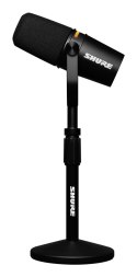 Shure MV7+-K-BNDL - Mikrofon lektorski/wokalny ze złączem XLR/USB-C Czarny + statyw biurkowy GATOR