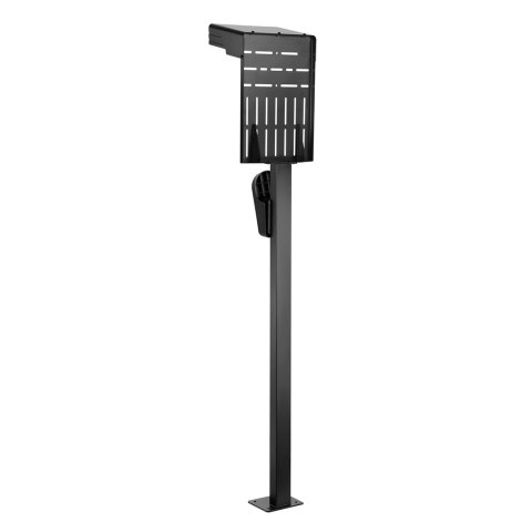 Zewnętrzny stojak do ładowarek samochodowych EV oraz PHEV Maclean, stalowy, 15kg max, MCE456 Zewnętrzny stojak do ładowarek samochodowych EV oraz PHEV Maclean, stalowy, 15kg max, MCE456