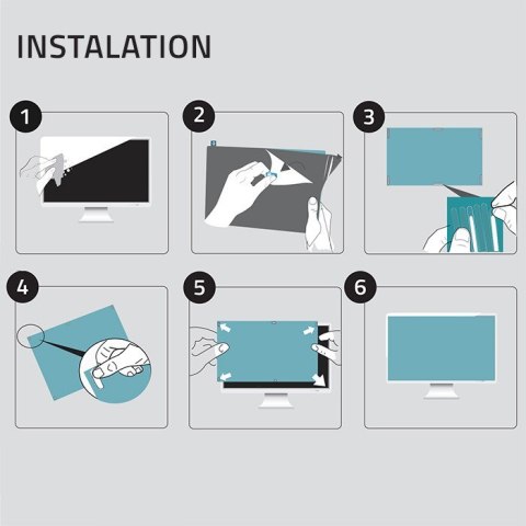 Filtr światła niebieskiego 21.5" | 16:9 | Ochrona wzroku | Anti Glare | Matowy | na monitor Filtr światła niebieskiego 21.5" | 16:9 | Ochrona wzroku | Anti Glare | Matowy | na monitor