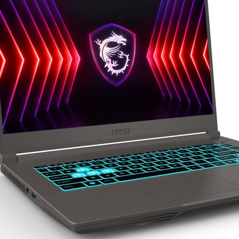 Laptop MSI Thin A15 B7UC-004NL AMD Ryzen 5 7535HS 15.6" FHD 16GB DDR5 512GB SSD RTX 3050 Wi-Fi 6E Win 11 Szary Laptop MSI Thin A15 B7UC-004NL AMD Ryzen 5 7535HS 15.6" FHD 16GB DDR5 512GB SSD RTX 3050 Wi-Fi 6E Win 11 Szary