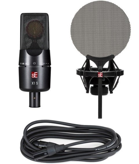 SE Electronics X1 S Vocal Pack Czarny Mikrofon studyjny SE Electronics X1 S Vocal Pack Czarny Mikrofon studyjny