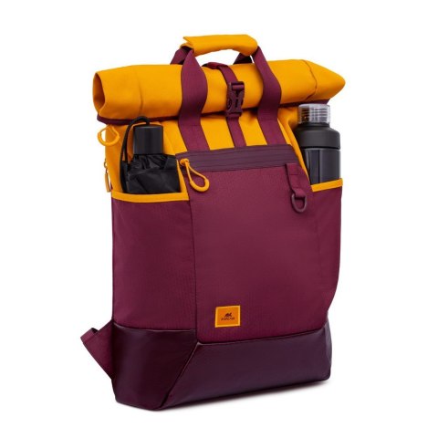 Plecak na laptop 15.6" 25L Rivacase 5321 bordowo-żółty Plecak na laptop 15.6" 25L Rivacase 5321 bordowo-żółty