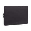 RIVACASE ETUI NA LAPTOP 15,6" SUZUKA, CZARNE, Z MATERIAŁU WODOODPORNEGO