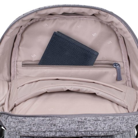 RIVACASE PLECAK NA LAPTOP 13,3" ANVIK, JASNY SZARY, Z MATERIAŁU WODOODPORNEGO RIVACASE PLECAK NA LAPTOP 13,3" ANVIK, JASNY SZARY, Z MATERIAŁU WODOODPORNEGO