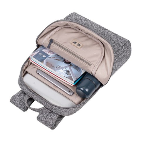 RIVACASE PLECAK NA LAPTOP 13,3" ANVIK, JASNY SZARY, Z MATERIAŁU WODOODPORNEGO RIVACASE PLECAK NA LAPTOP 13,3" ANVIK, JASNY SZARY, Z MATERIAŁU WODOODPORNEGO