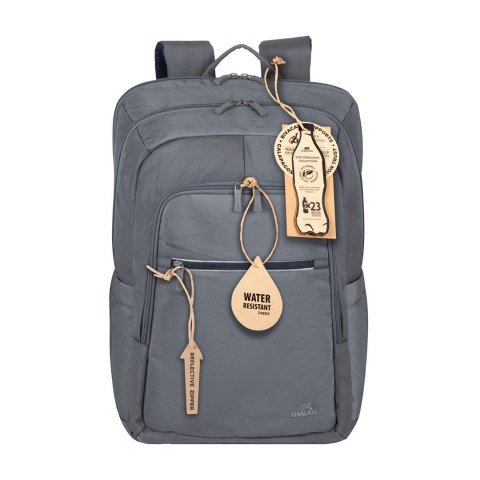 RIVACASE PLECAK NA LAPTOP 17,3" ALPENDORF ECO, SZARY, MATERIAŁ WODOODPORNY, EKO RPET, KIESZENIE NA SMARTFON, DOKUM., AKCES. RIVACASE PLECAK NA LAPTOP 17,3" ALPENDORF ECO, SZARY, MATERIAŁ WODOODPORNY, EKO RPET, KIESZENIE NA SMARTFON, DOKUM., AKCES.
