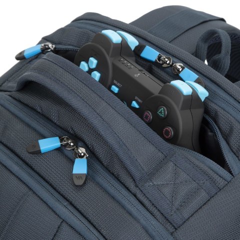 RIVACASE PLECAK NA LAPTOP DLA GRACZY 17,3" BORNEO, GRANATOWY, GAMING, Z MATERIAŁU WODOODPORNEGO RIVACASE PLECAK NA LAPTOP DLA GRACZY 17,3" BORNEO, GRANATOWY, GAMING, Z MATERIAŁU WODOODPORNEGO